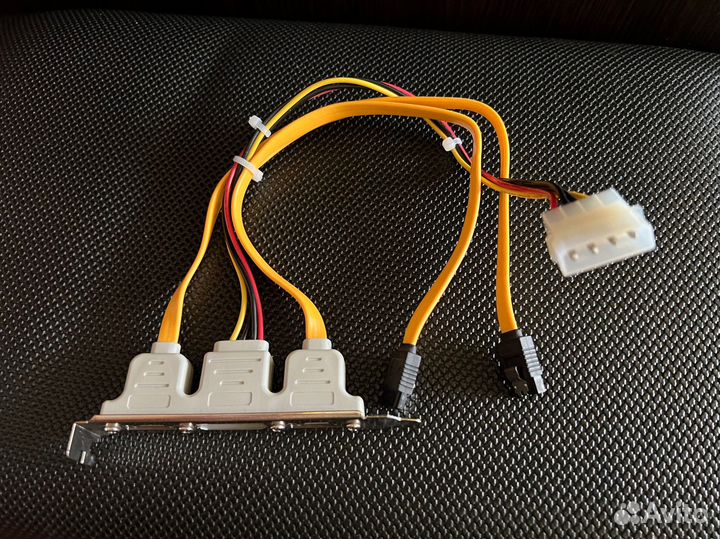 Плата 2x E-sata + Molex