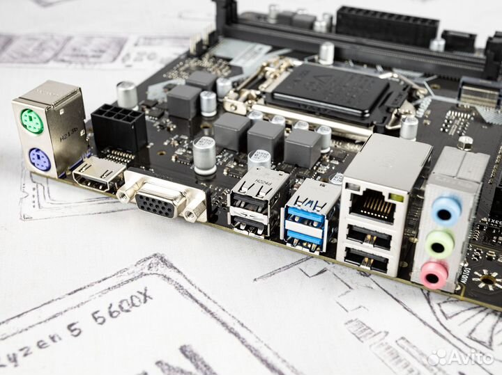 Материнская плата Biostar H510MHP 2.0 1200