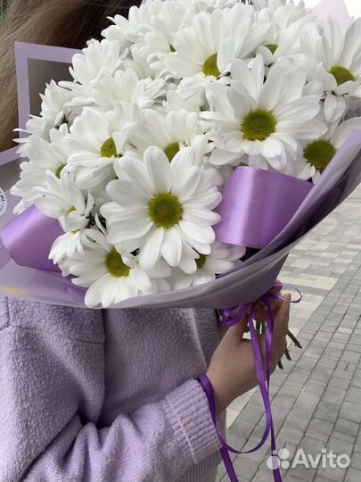 Букет цветов/Цветы с доставкой/Ромашки