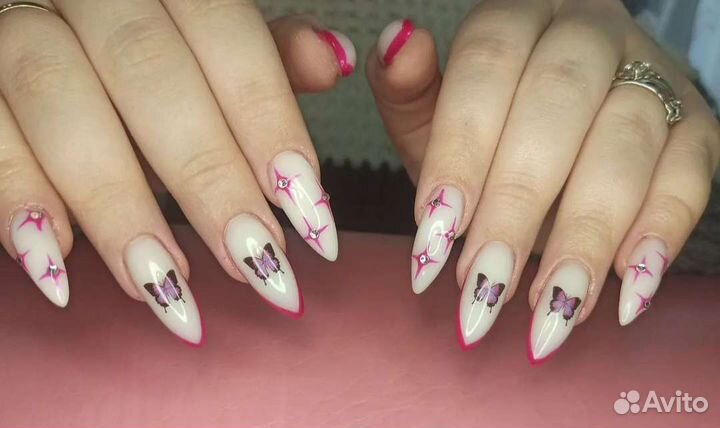 Наращивание и коррекция ногтей