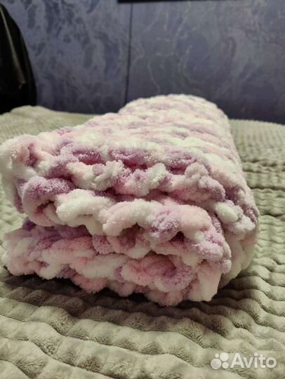 Плед детский плюшевый