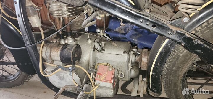 Мотоцикл бмв р35 1951г