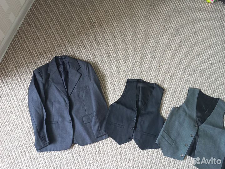 Жилет, пиджак