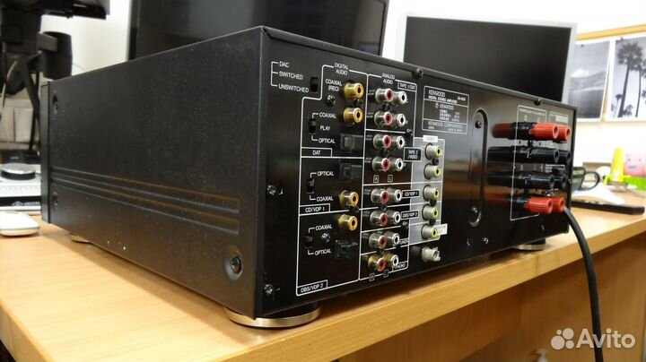 Интегральный усилитель kenwood DA-9010 (c цап)