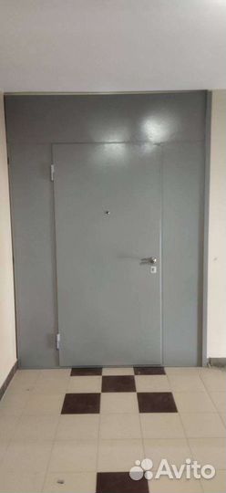 Перегородка для мусоропровода, межэтажные двери