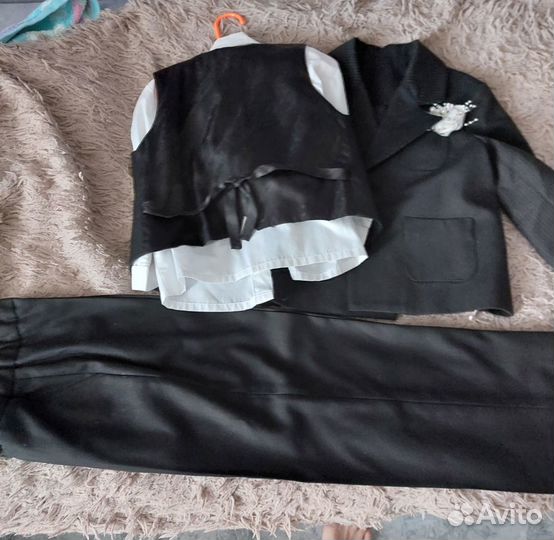 Костюм тройка с рубашкой для мальчика