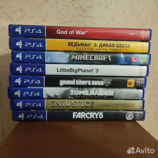 Игры (диски) ps4