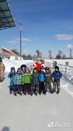 Обучение катания детей на коньках(роликах) офп