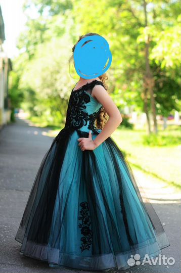 Пышное платье для девочки