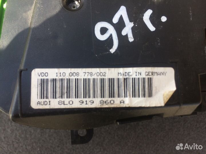 Щиток приборный Ауди А3 Audi A3 97г.в