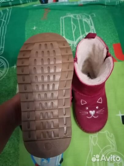 Ботинки на девочку 25 размер