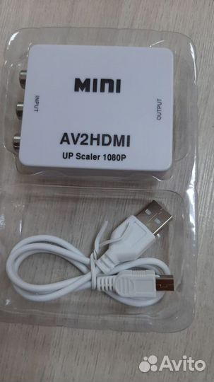 Конвертер из 3 RCA в hdmi (из тюльпанов в цифру)