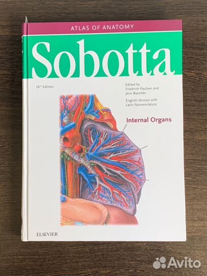 Sobotta атлас комплект (на английском)