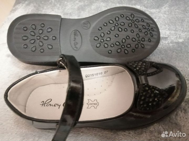 Туфли для девочки 26-27 размер