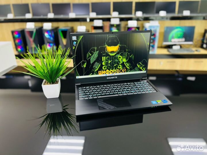 Игровой ноутбук intel Core i5-12500H/RTX 4060/SSD