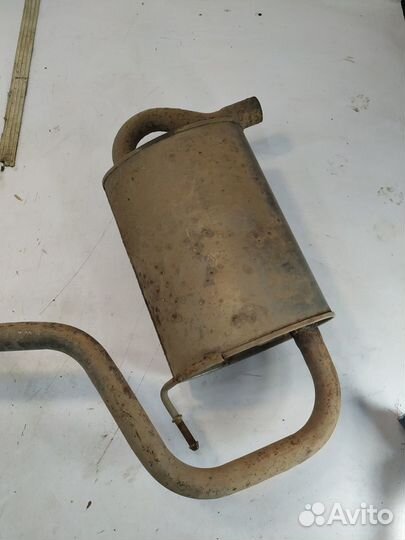 Renault Duster Глушитель