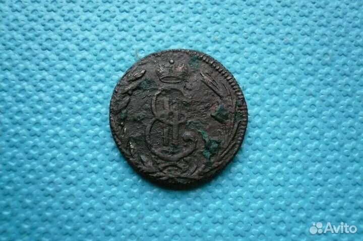 1 копейка 1769 год. км.Сибирская монета