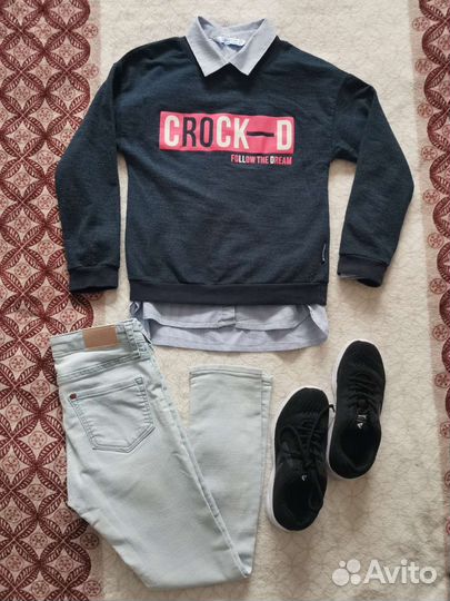 Одежда пакетом для девочки 128 h&m, mayoral