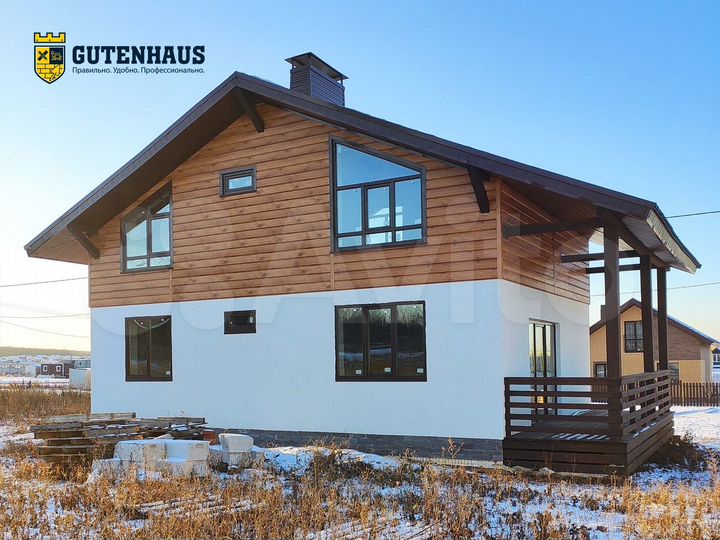 Дом 102 м² на участке 6 сот.