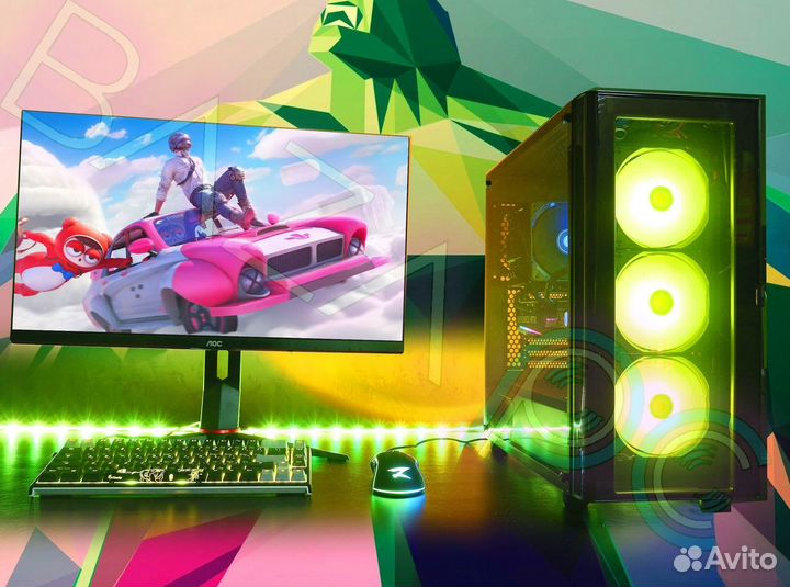 Мощный игровой пк Intel i5 13500F / RTX 3050