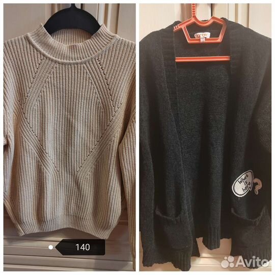 Вещи для девочки р.140