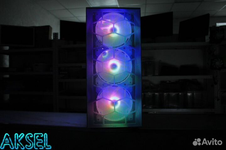 Корпус ATX montech X3 mesh frgb 3x120 / 3x140 мм