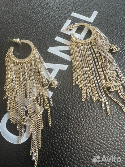 Серьги оригинал Chanel
