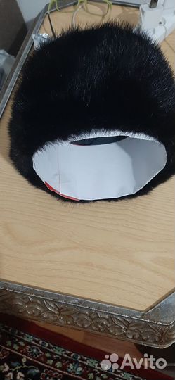 Норковая шапка мужская новая