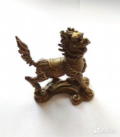 Кирин Дракон - Лошадь Статуэтка из Бронзы RU*751