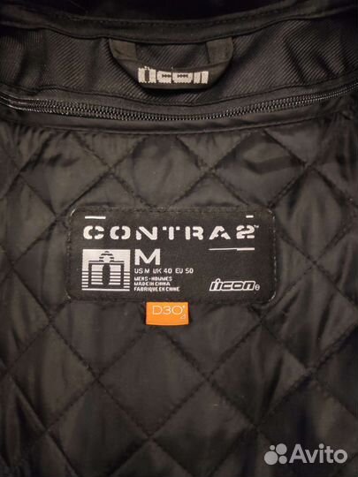 Мотокуртка icon contra 2