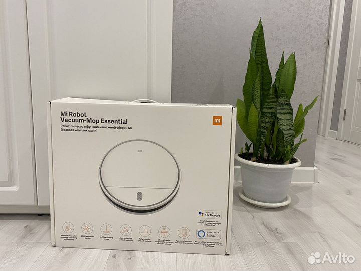 Упаковка от робота-пылесоса Xiaomi