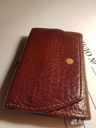 Кошелек натуральная кожа