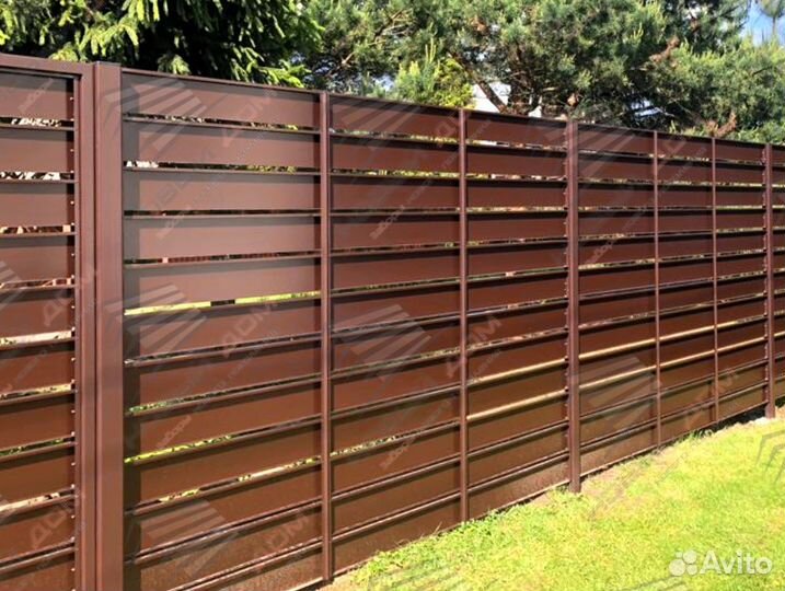 Забор Ранчо горизонтальный