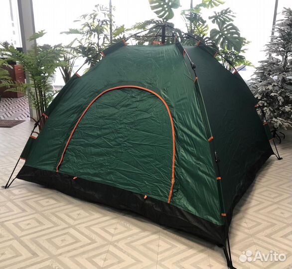 Палатка туристическая 3 местная автоматическая