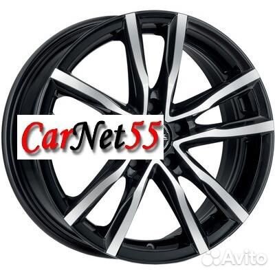 MAK 7x17/5x112 ET42 D76 Milano Black mirror