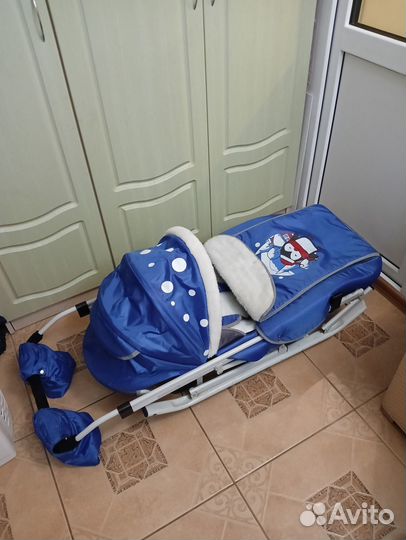 Санки коляска