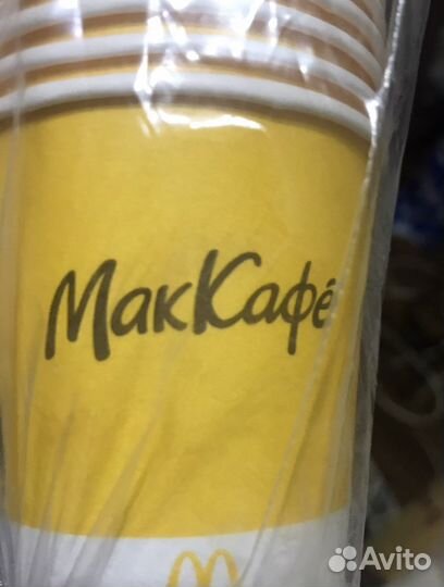Бумажные стаканчики Макдональдс