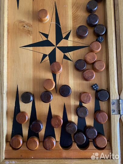 Нарды ручной работы