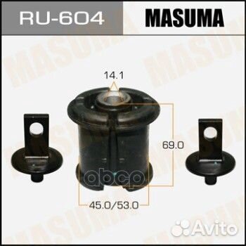 Сайлентблок рычага подвески RU-604 Masuma