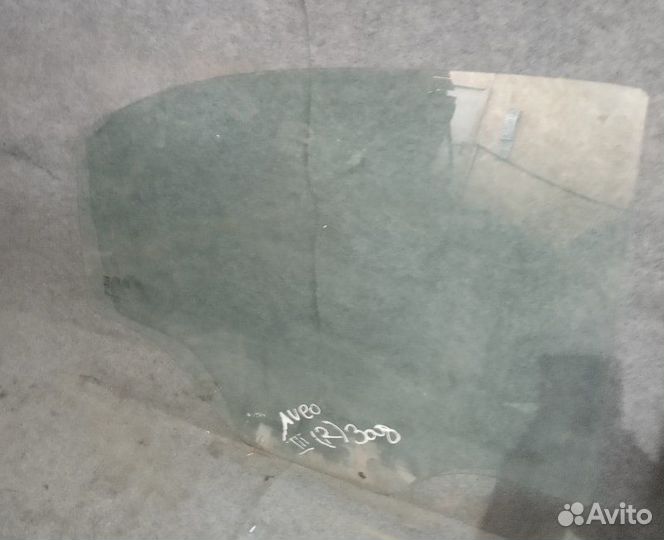 Стекло заднее правое Chevrolet Aveo Т250 2005