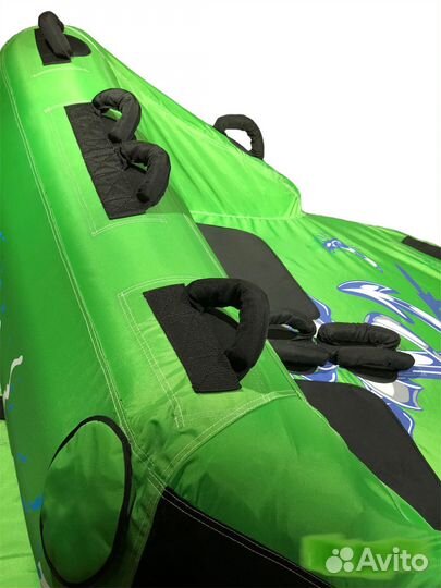 Банан, плюшка, ватрушка надувная для воды тюбинг