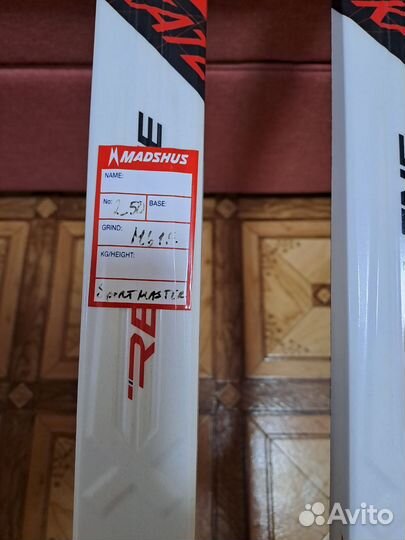 Лыжи беговые коньковые madshus red line 2.0