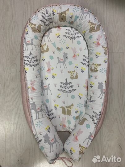 Кокон для новорожденных ручной работы