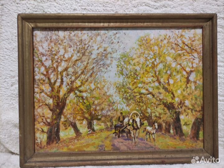 Картина И.С. Метальников масло,холст 