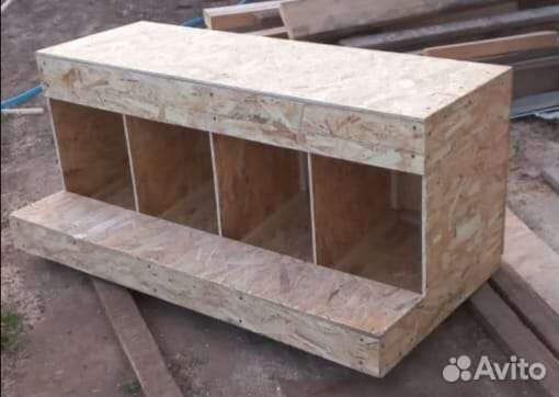 Гнездо для кур с яйцесборником