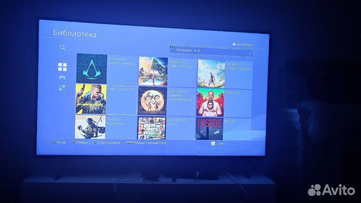 Play Station 4 slim 1 tb прошитая с играми