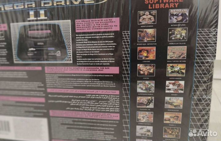 Игровая приставка sega. Новая