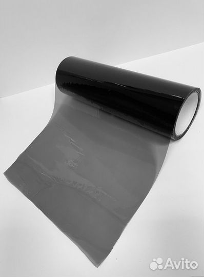 Плёнка для фар светло-чёрная