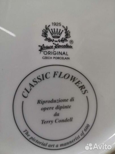 Тарелка декоративная