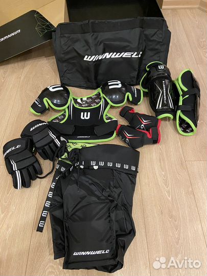 Хоккейная защитная экипировка 104-122